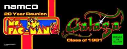 Class of 1981 : Ms. Pac-Man / Galaga