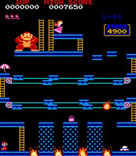 donkey kong jumpman returns aurcade options