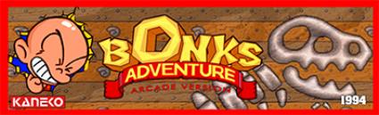 Bonks Adventure Arcade Version